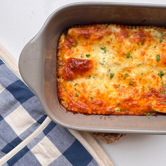 Tomato Free Lasagna Recipe using CARINARA pasta sauce