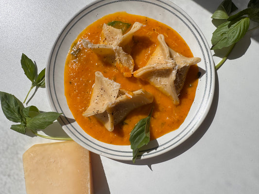 CARINARA Mushroom Sacchettoni Recipe - tomato free