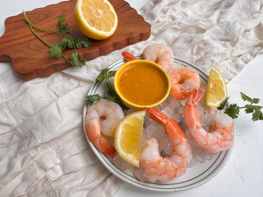 Tomato-free Shrimp Cocktail Recipe using CARINARA Pasta Sauce